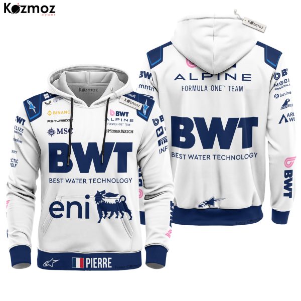 Pierre Gasly Racing Suit Alpine 70th Anniversary Collection - BWT Alpine Team - 7