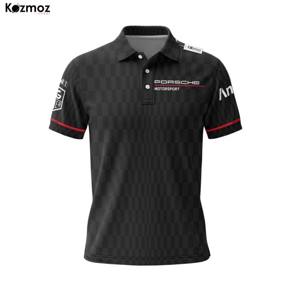 Porsh Racing Polo - Red Line Teamwear Motorsport - 8