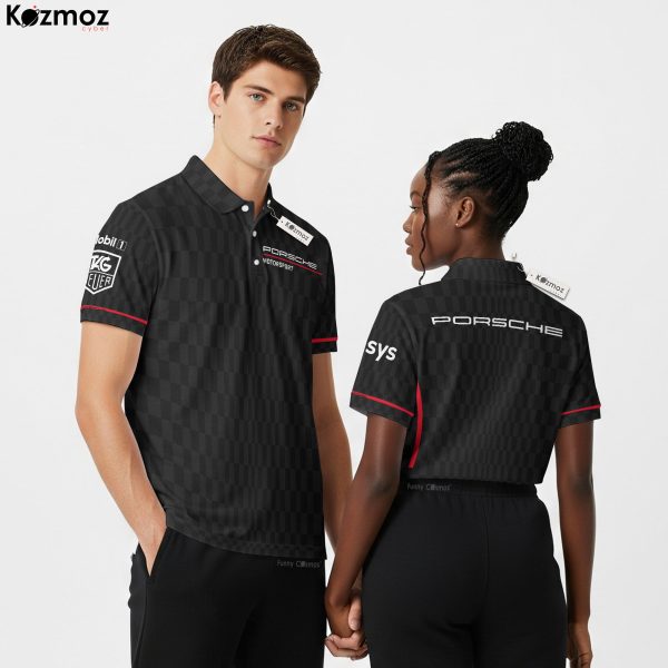 Porsh Racing Polo - Red Line Teamwear Motorsport - 16