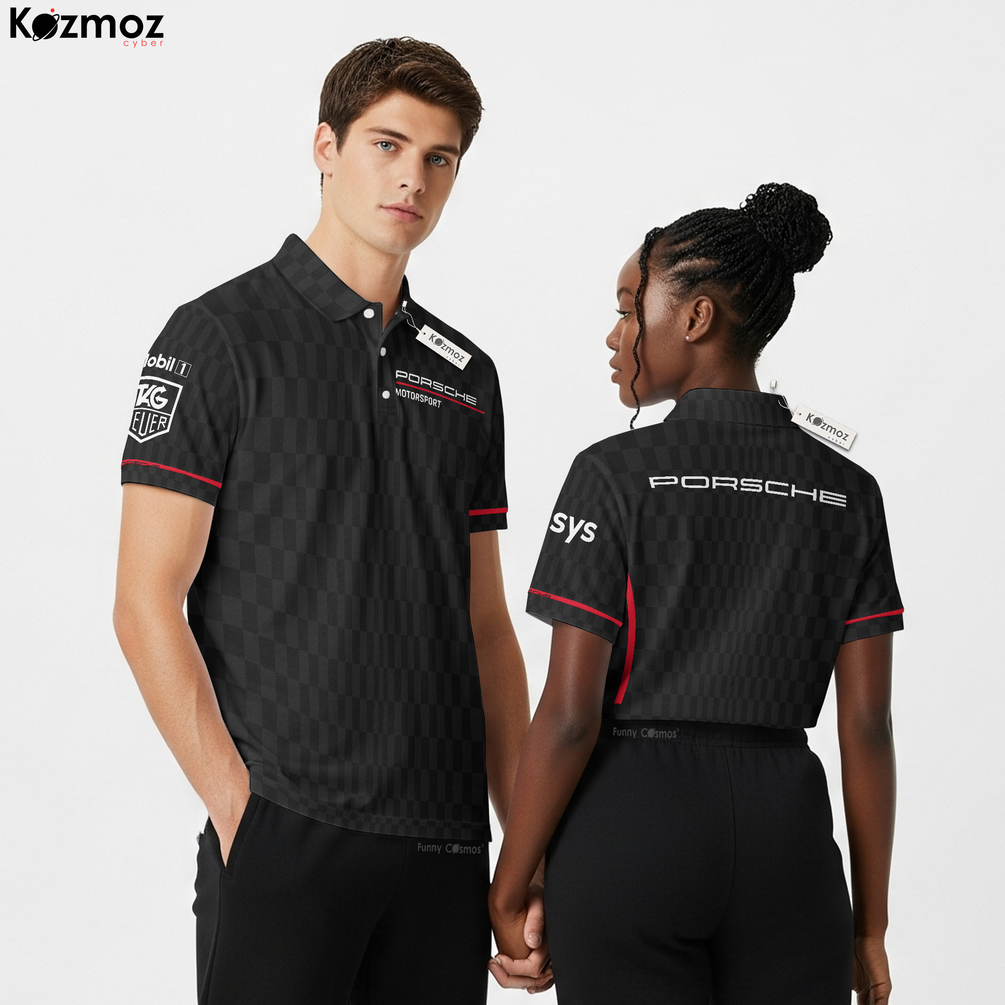 Porsh Racing Polo - Red Line Teamwear Motorsport