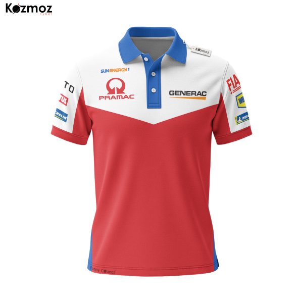 Pramac Racing Polo Shirt 2022 Ducati Collection - Pramac Racing Team - 6