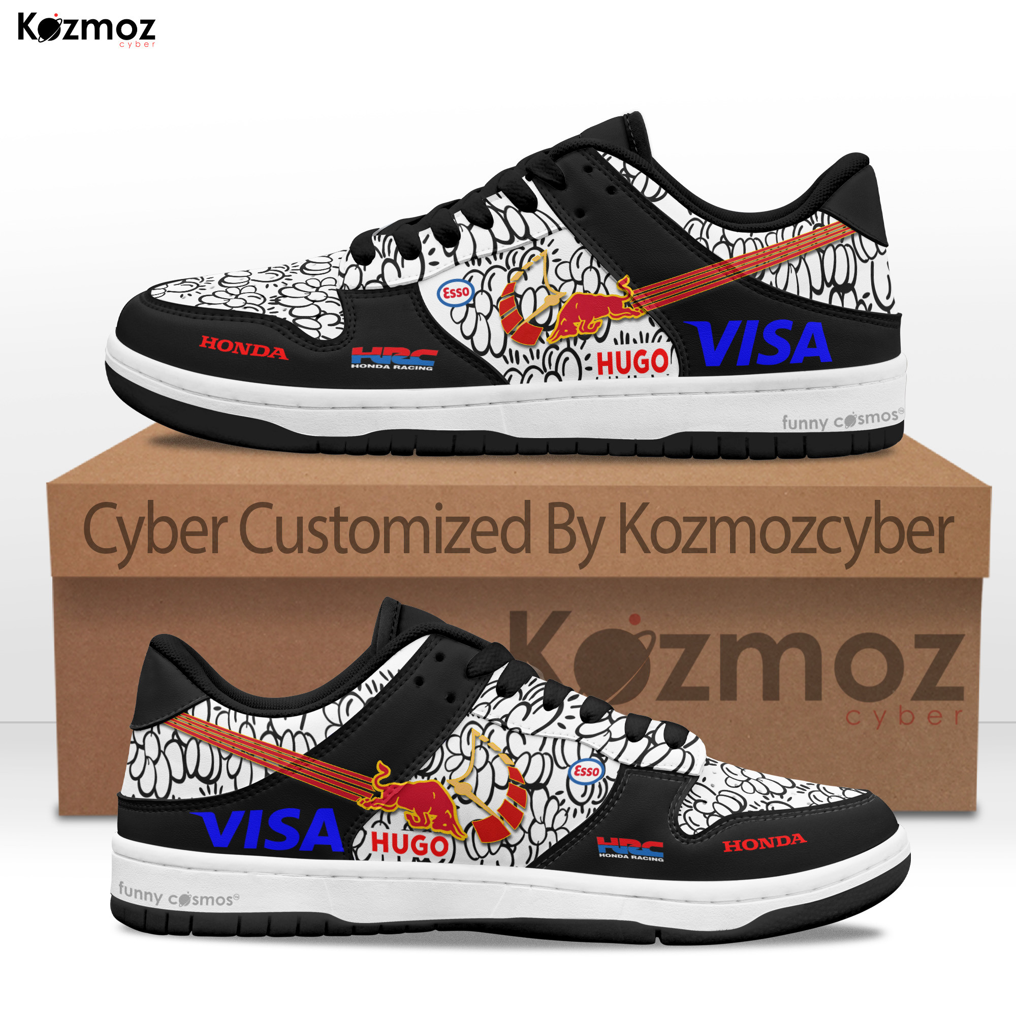 Racing Bulls VCARB 02 Silverstone Livery Custom Shoes 2024 Racing SB Sneaker - 10