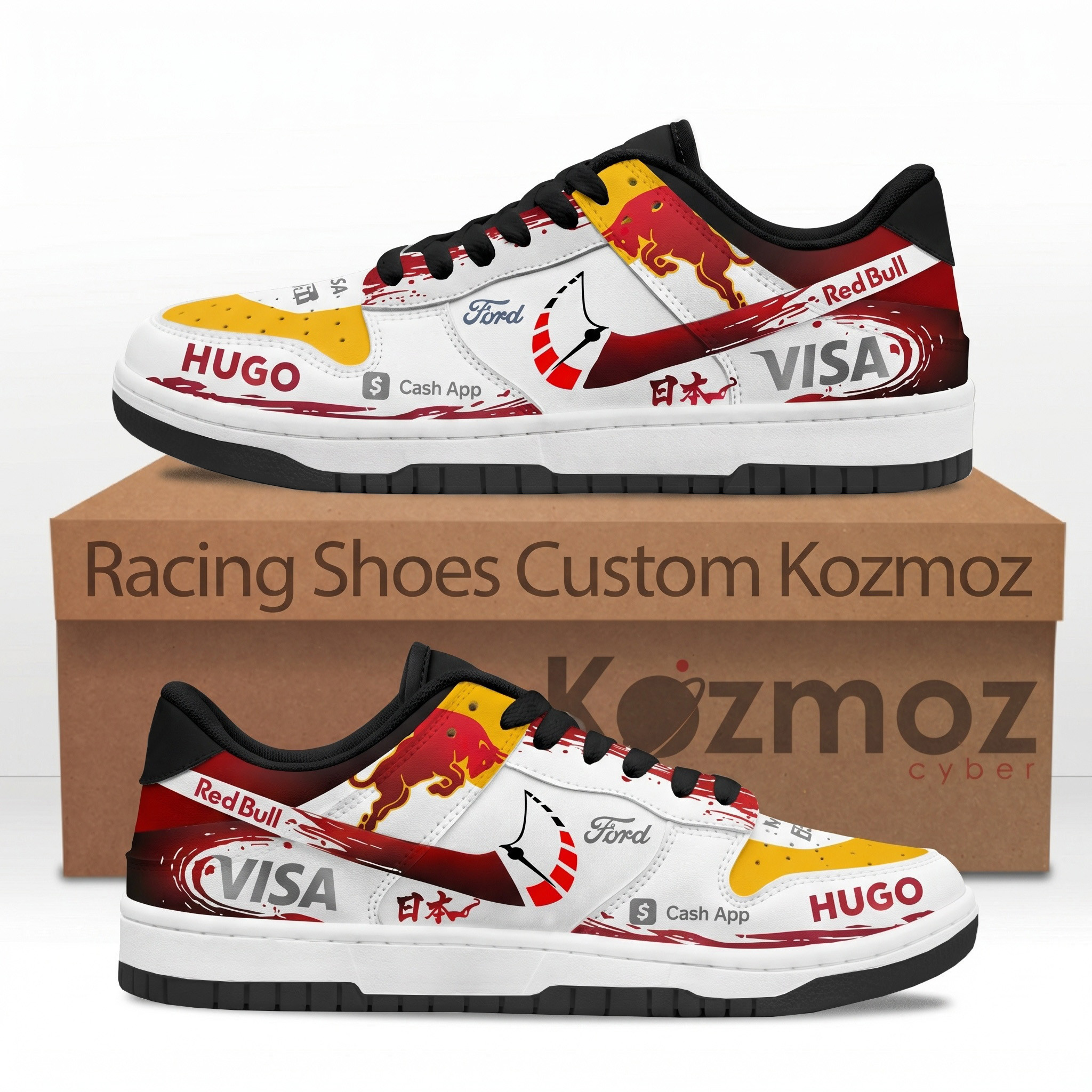 RB Japanese Livery F1 2026 Custom Racing SB Dunk - 9