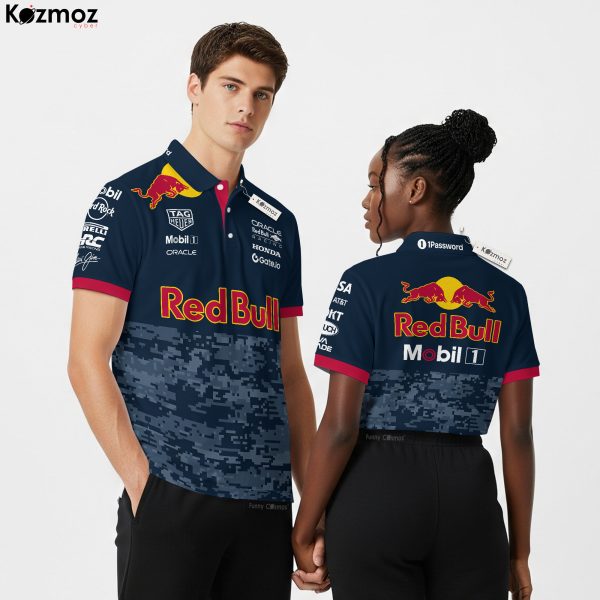 RB Racing Polo Shirt - ORB Racing Singapore GP 2025 Camo Edition