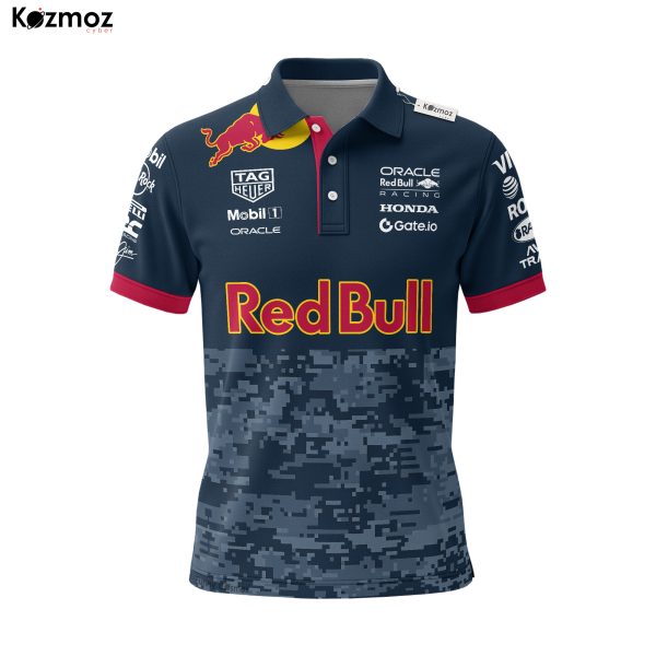 RB Racing Polo Shirt - ORB Racing Singapore GP 2025 Camo Edition - 6