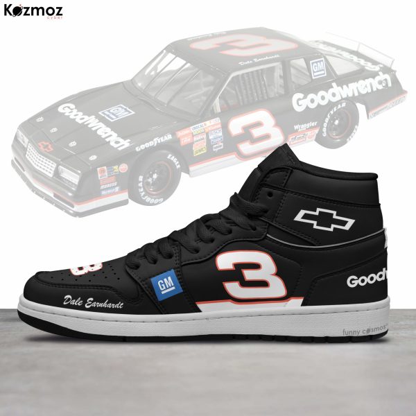 RCR Dale Earnhardt Custom Shoes GM Goodwrench #3 Livery 1995 Livery Sr Racing Shoes - 9