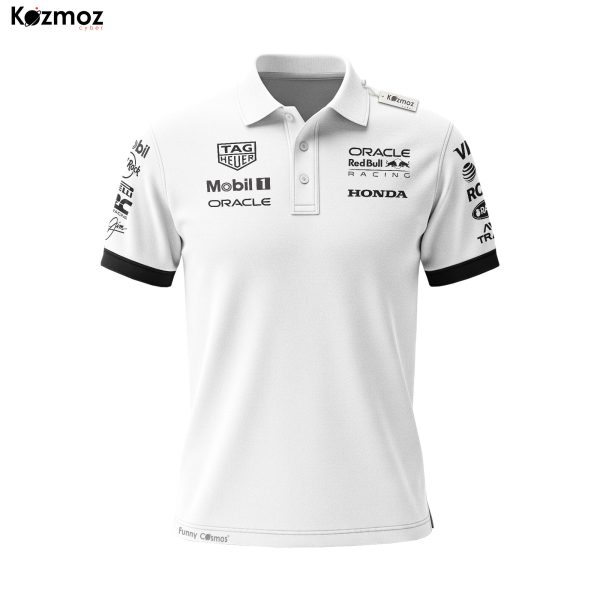 Red Bull 2025 Custom Racing Polo Shirt ORB Polo Team - 6