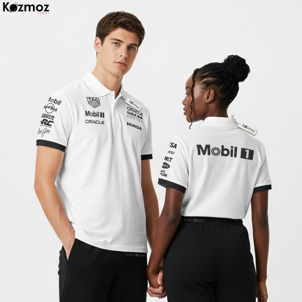 Red Bull 2025 Custom Racing Polo Shirt ORB Polo Team - 11