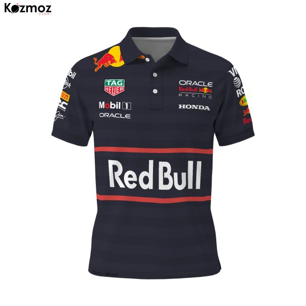 Red Bull 2025 Racing Polo Shirt RBR Polo Team - 6