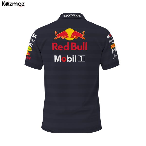 Red Bull 2025 Racing Polo Shirt RBR Polo Team - 7