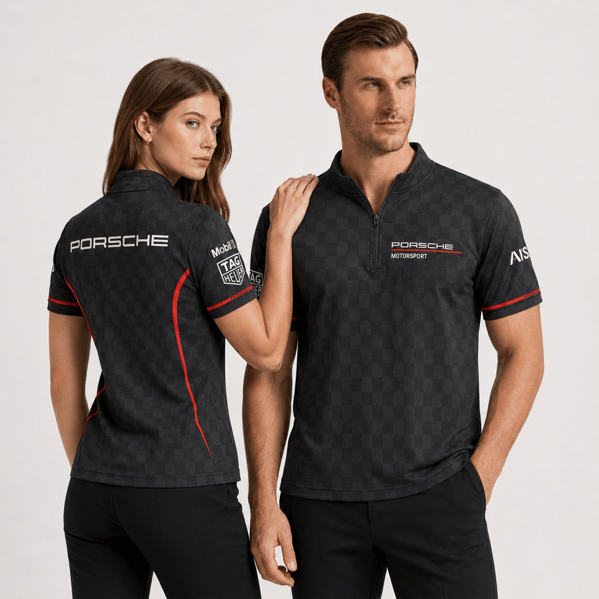 Red Line Teamwear Motorsport WEC Custom Quarter Zip Shirt