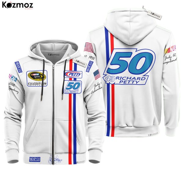 Richard Petty Racing Costume 50 Commemorative Collection - Petty Enterprises NASCAR Racing Team - 8