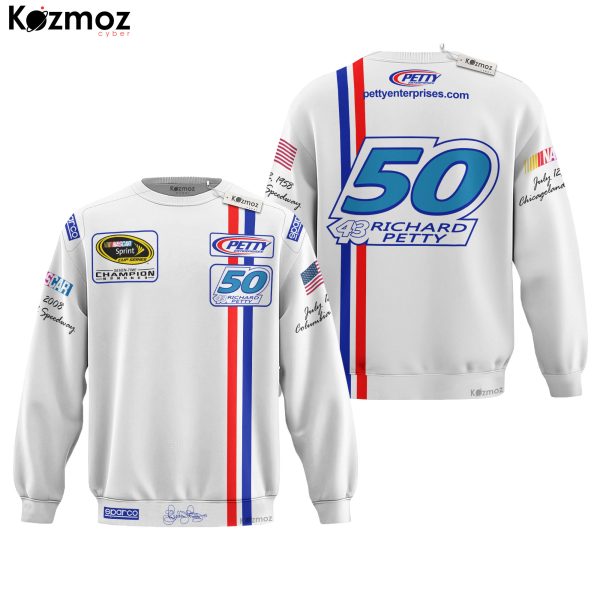 Richard Petty Racing Costume 50 Commemorative Collection - Petty Enterprises NASCAR Racing Team - 9