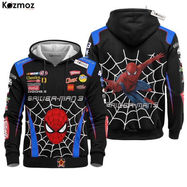 Richard Petty Racing Costume Deadstock Spider-Man 3 Collection - NASCAR Racing Team