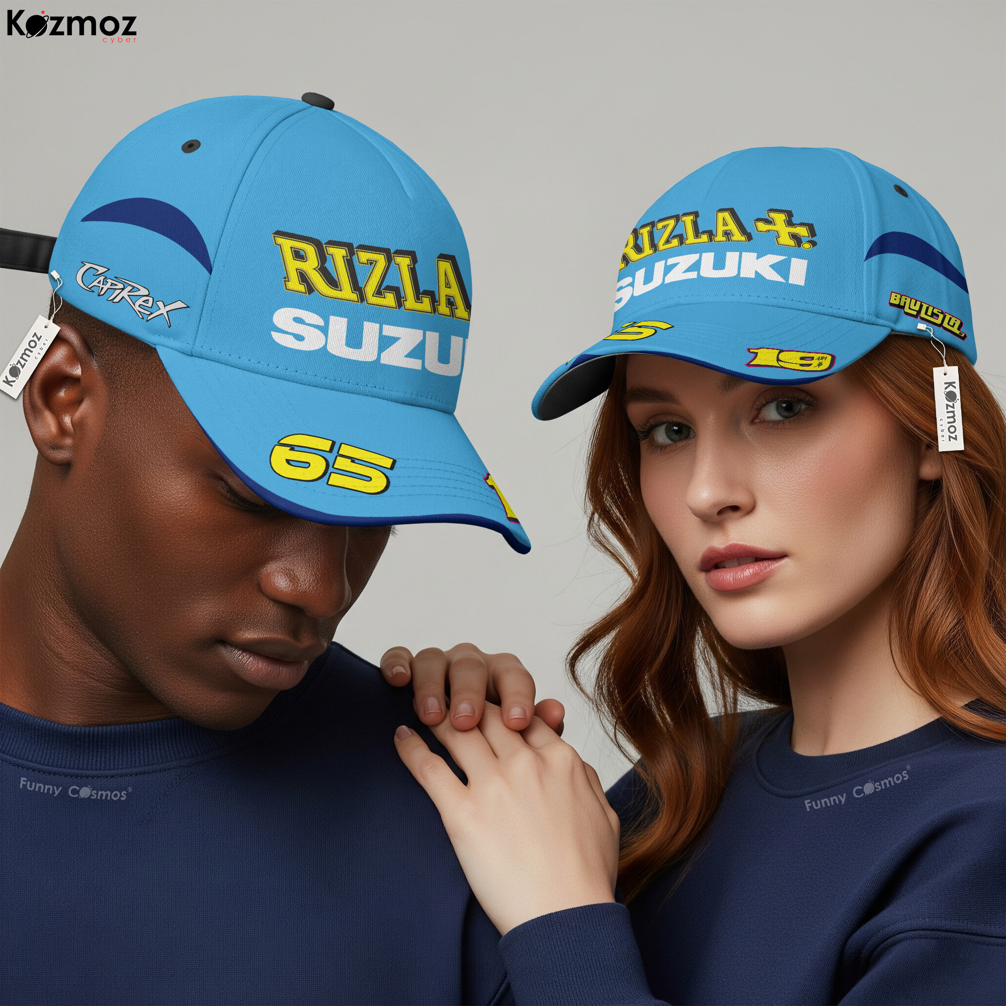 Rizla Suzuki Cap - Álvaro Bautista & Loris Capirossi MotoGP Racing Hat