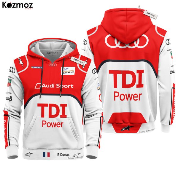 Romain Dumas Racing Costume Suit 2011- Audi Sport TDI Power Team - 9