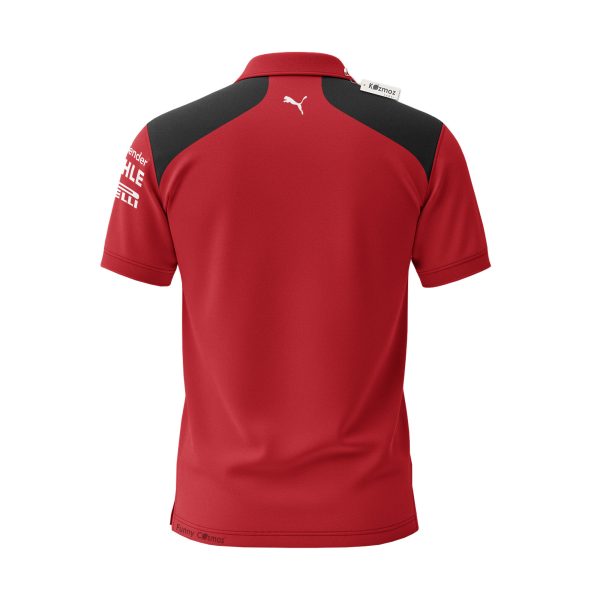 Rosso Corsa Scuderia F1 2023 Racing Custom Polo Shirt - 6