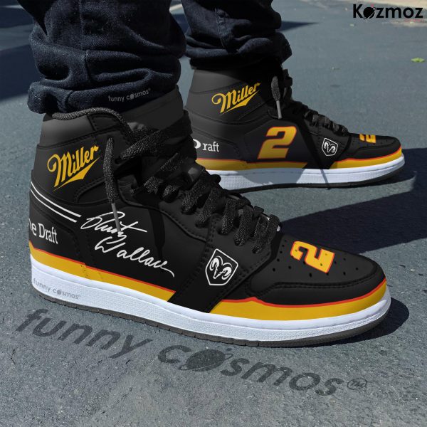 Rusty Wallace Custom Shoes Genuine Draft #2 Livery 1993 Livery Miller Racing Shoes - 5