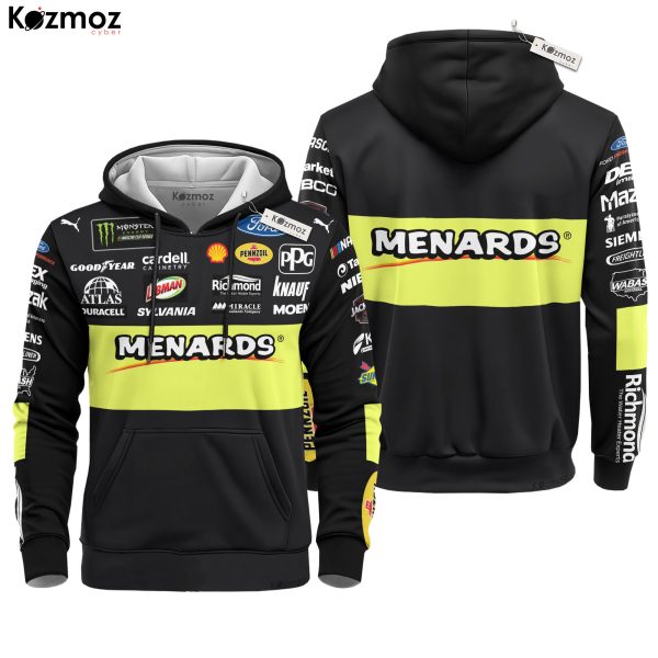 Ryan Blaney Racing Uniform Hoodie Collection - Penske NASCAR Racing Team - 9