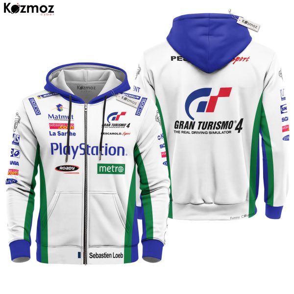 Sébastien Loeb Racing Costume 2005 Gran Turismo 4 PS Collection - Pescarolo Sport 24 Hours of Le Mans - 8