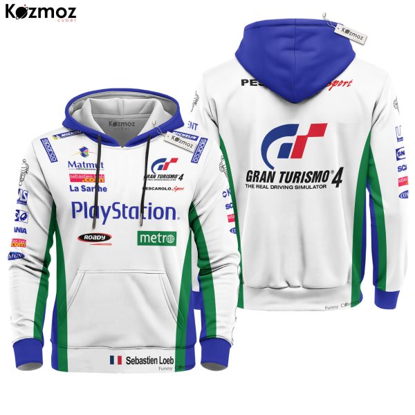 Sébastien Loeb Racing Costume 2005 Gran Turismo 4 PS Collection - Pescarolo Sport 24 Hours of Le Mans - 7