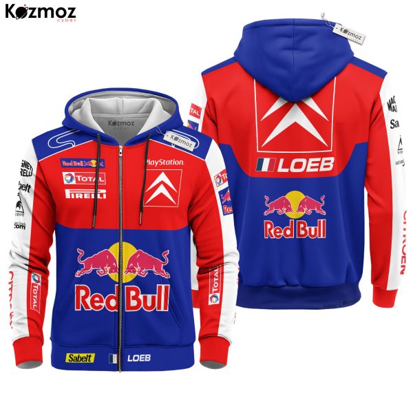 Sébastien Loeb Racing Costume 2008 Red Bull Collection - Citroën World Rally Team WRC - 8