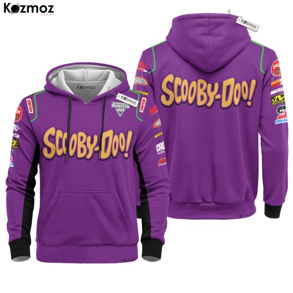 Scooby-Doo Monster Truck Racing Inspired Hoodie & Jogger - Monster Jam Racing Suit - 7