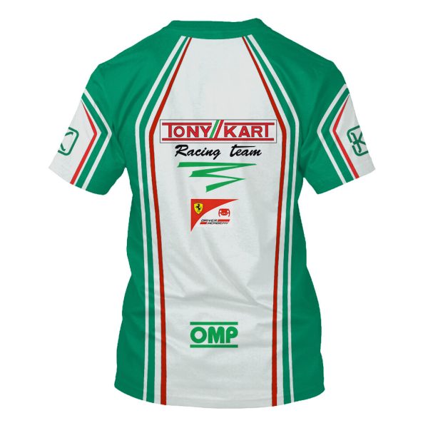 Sebastian Velvet, Marco Ardigo Tony Kart, Go Kart, Sweater Omp, Tony Kart Racing Costume Suit - 15