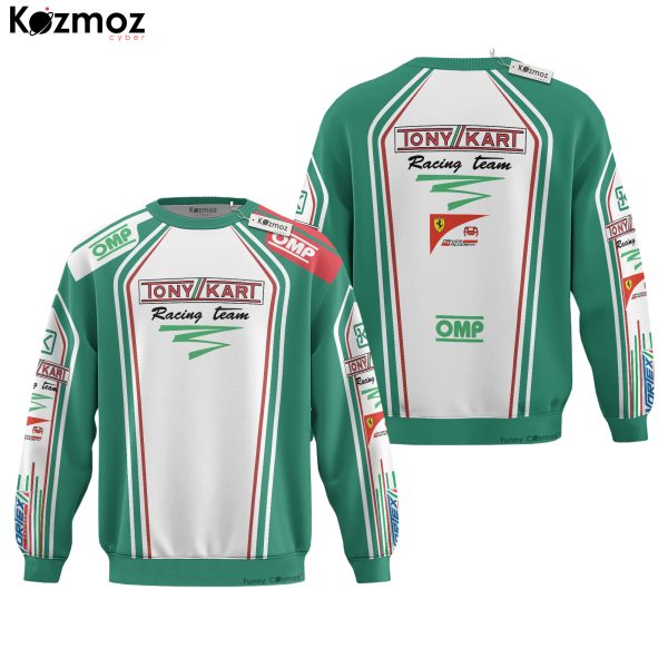 Sebastian Velvet, Marco Ardigo Tony Kart, Go Kart, Sweater Omp, Tony Kart Racing Costume Suit - 13