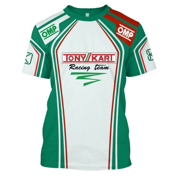 Sebastian Velvet, Marco Ardigo Tony Kart, Go Kart, Sweater Omp, Tony Kart Racing Costume Suit - 14