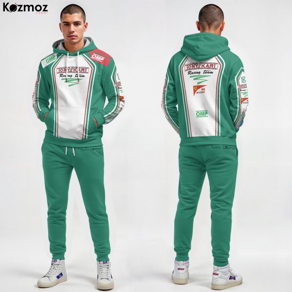 Sebastian Velvet, Marco Ardigo Tony Kart, Go Kart, Sweater Omp, Tony Kart Racing Costume Suit - 26