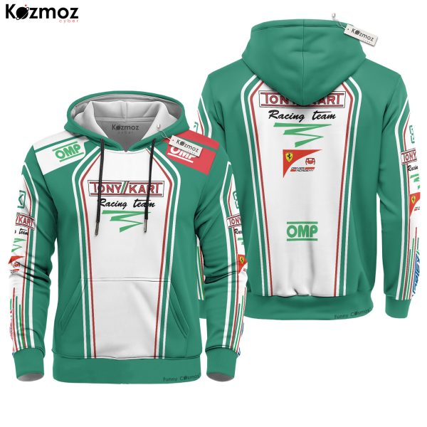 Sebastian Velvet, Marco Ardigo Tony Kart, Go Kart, Sweater Omp, Tony Kart Racing Costume Suit - 10