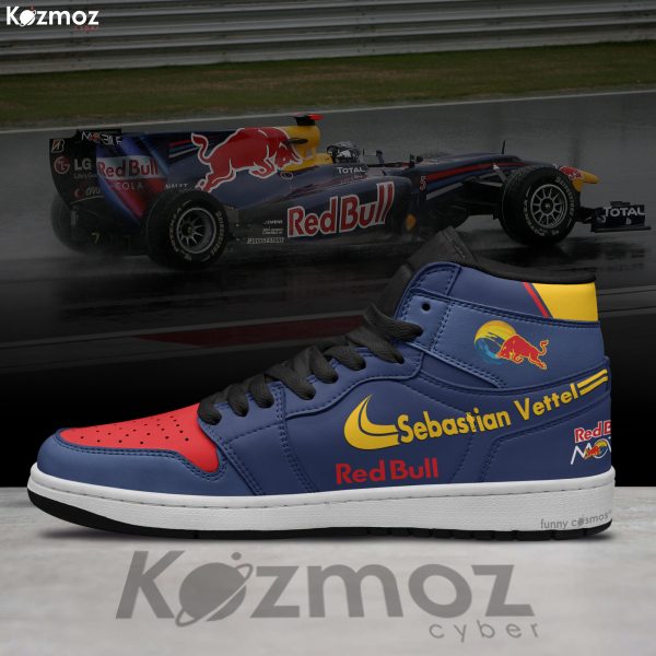 Sebastian Vettel JD1 Sneakers RB Racing 2010 Custom Racing Shoes - 5