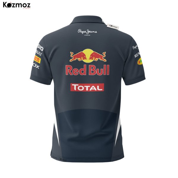 Sebastian Vettel Polo Shirt 2014 - Infiniti Red Bull Renault Racing - 7