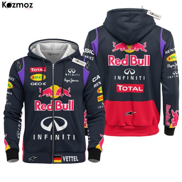 Sebastian Vettel Racing Costume 2014 Collection Red Bull Racing Racing Team - 8