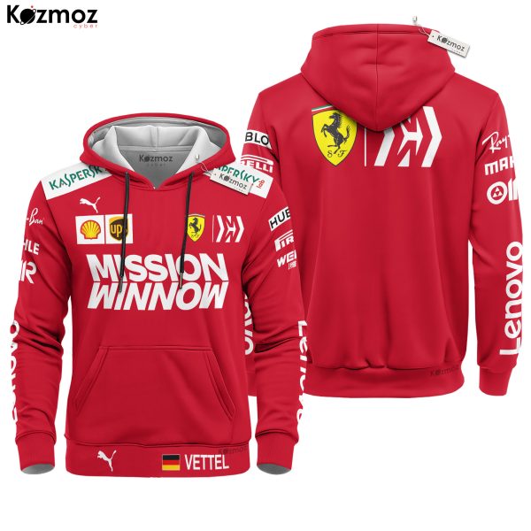 Sebastian Vettel Racing Costume 2019 Collection SF Racing Team - 7