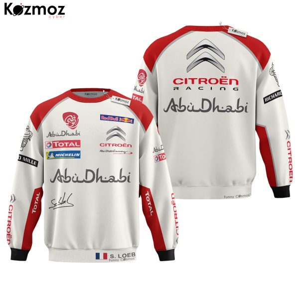 Sebastien Loeb Racing Costume 2012 Abu Dhabi Collection - Citroen WRC - 9