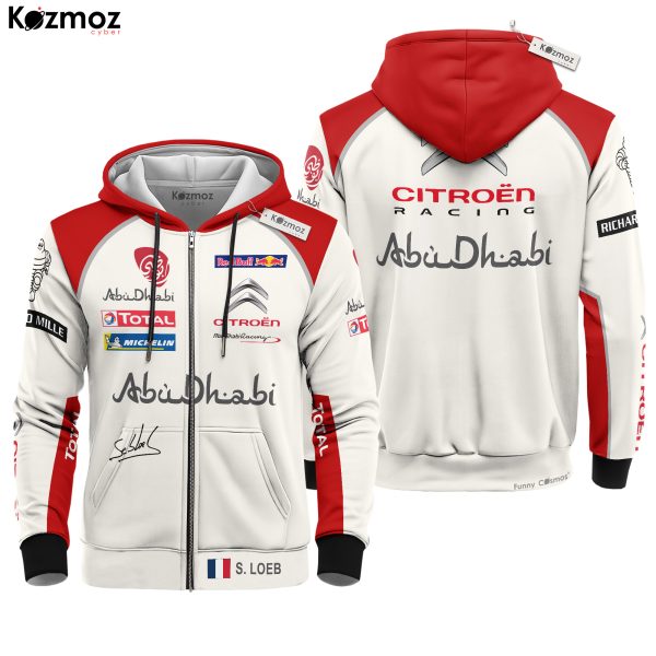 Sebastien Loeb Racing Costume 2012 Abu Dhabi Collection - Citroen WRC - 8