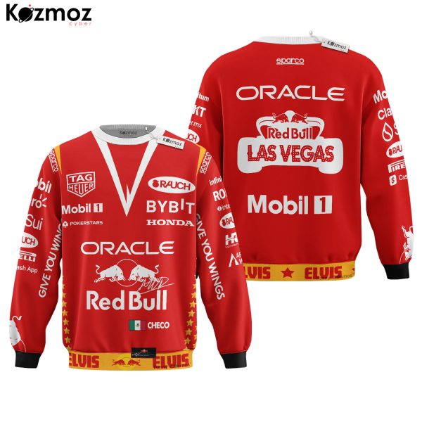 Sergio Perez Racing Costume 2023 Las Vegas GP Edition - RB Racing Team - 17