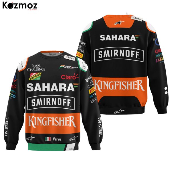 Sergio Perez Racing Suit 2014 Season Collection - Sahara Force India Team - 9