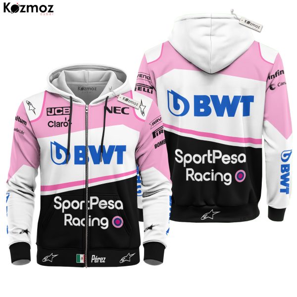 Sergio Perez Racing Suit 2019 Collection - BWT SportPesa Racing Point Team - 8