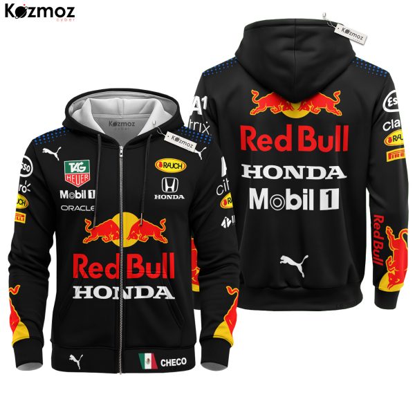 Sergio Perez Racing Suit 2021 Race Worn Collection - Red Bull Racing Honda Team - 8