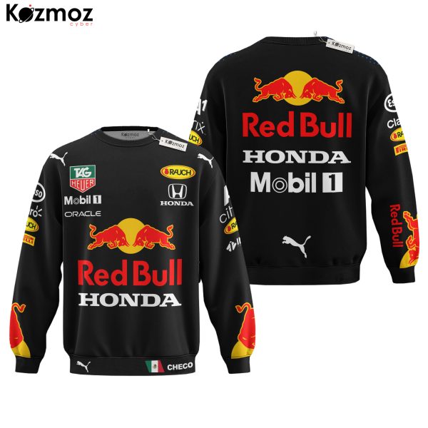 Sergio Perez Racing Suit 2021 Race Worn Collection - Red Bull Racing Honda Team - 9