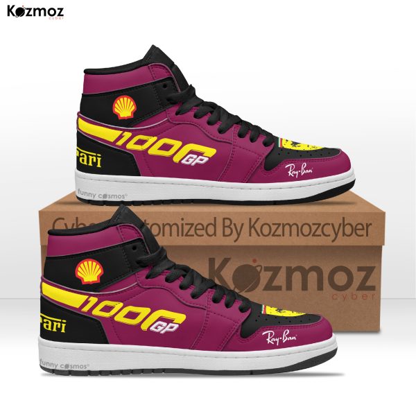 SF Charles Leclerc Custom Shoes 1000th GP Livery S000 Racing Shoes