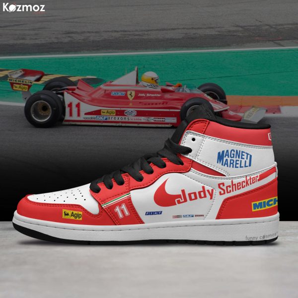 SF Jody Scheckter Custom Shoes SF 312 T4 Livery 1979 Racing Shoes - 5