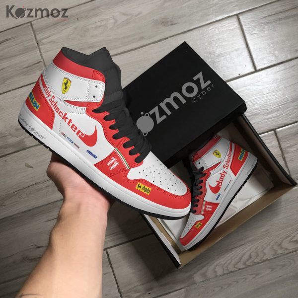 SF Jody Scheckter Custom Shoes SF 312 T4 Livery 1979 Racing Shoes - 7