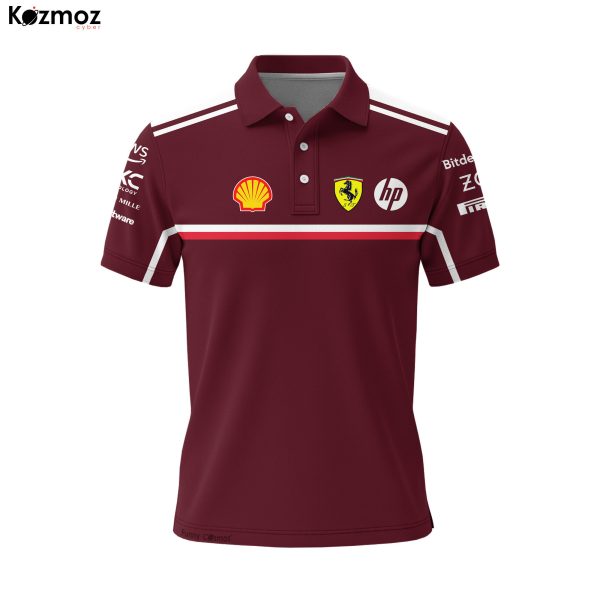 SF Motorsport Polo Premium Elite Collaboration Team Shirt - 7