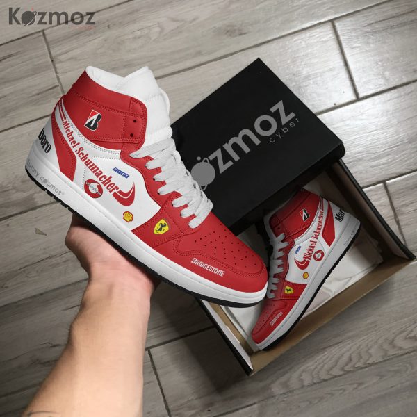 SF MSC Custom Shoes F2004 Livery 2004 Racing Shoes - 6