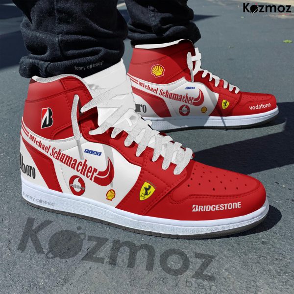 SF MSC Custom Shoes F2004 Livery 2004 Racing Shoes - 7
