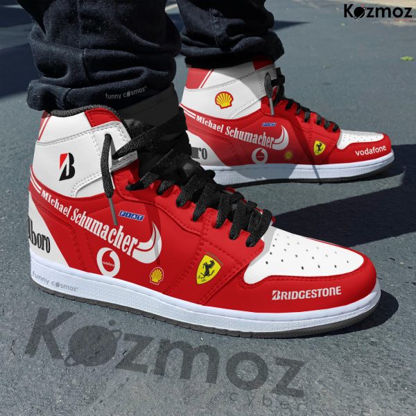 SF MSC Custom Shoes SF F2002 Livery 2002 Racing Shoes - 5